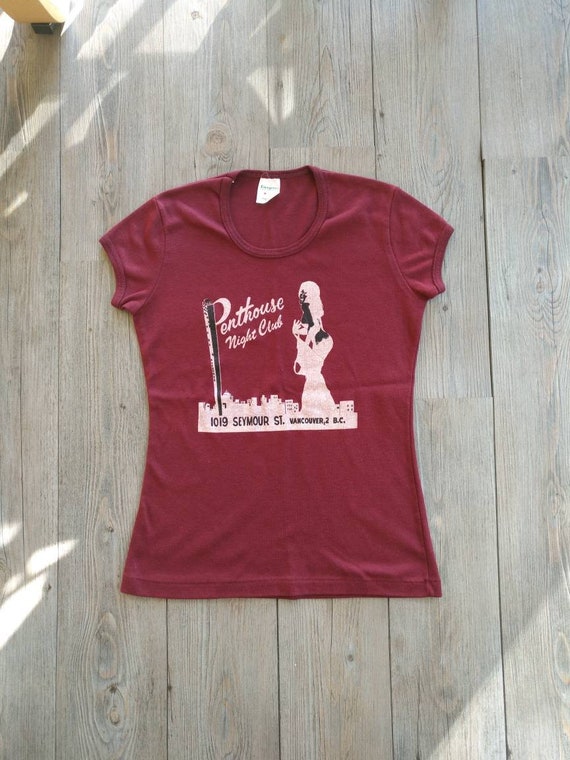 Vintage Penthouse Nightclub t- shirt original 80s