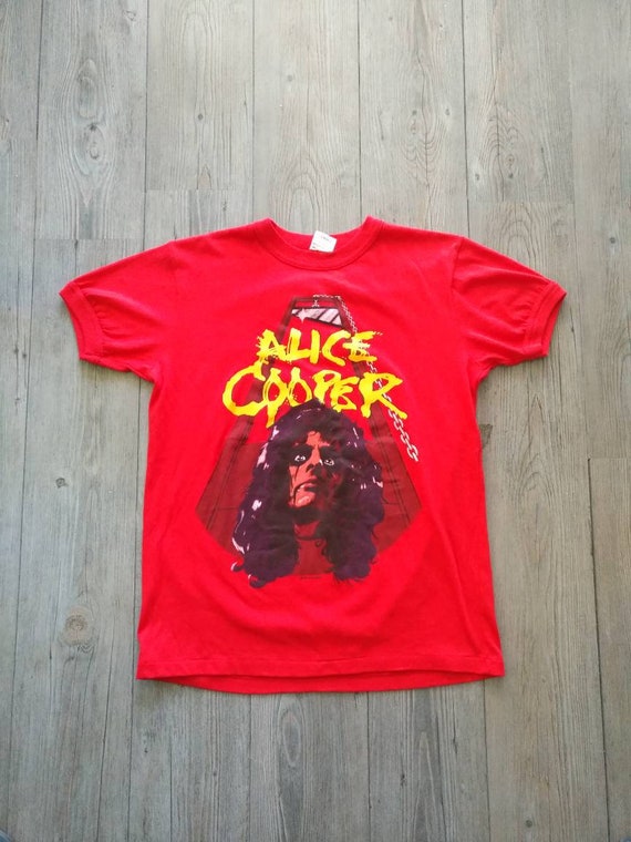 Vintage Alice Cooper 1986/87 tour shirt Small/medi