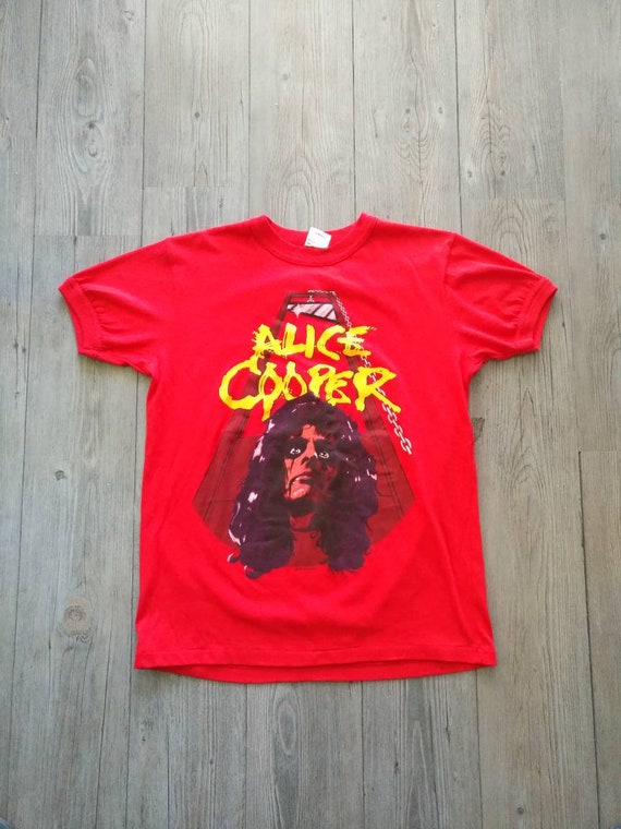 Vintage Alice Cooper 1986/87 tour shirt Small/med… - image 1