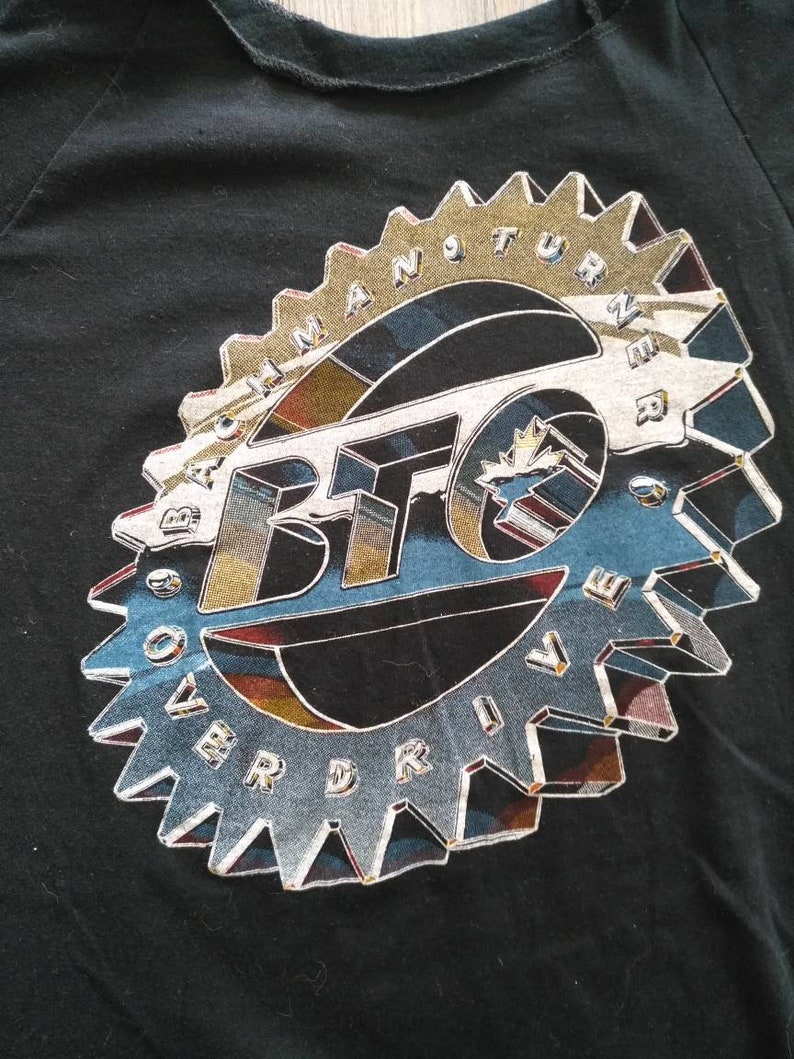 Vintage rare BTO 1986 tour shirt