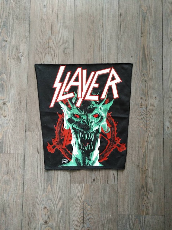 Original 1988 Slayer Back Patch vintage rare
