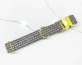 Sweater Weather Dog Collar, Winter Dog Collar, Christmas Dog Collar, Holiday Dog Collar