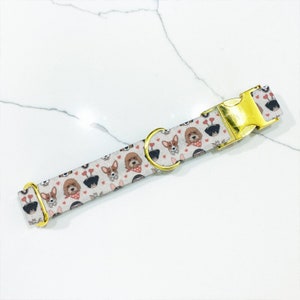 Valendogs Dog Collar, Valentine&#39;s Day Dog Collar, Love Dog Collar, Heart Dog Collar