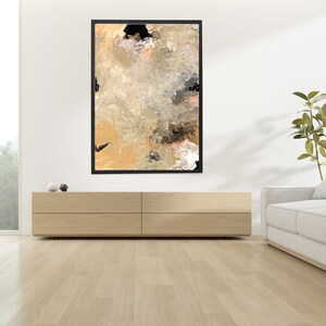 abstract art print poster