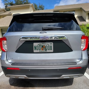 2020-2024 Ford Explorer Rear Decklid Blackout Graphic Decal Sticker 2023 2022 2021