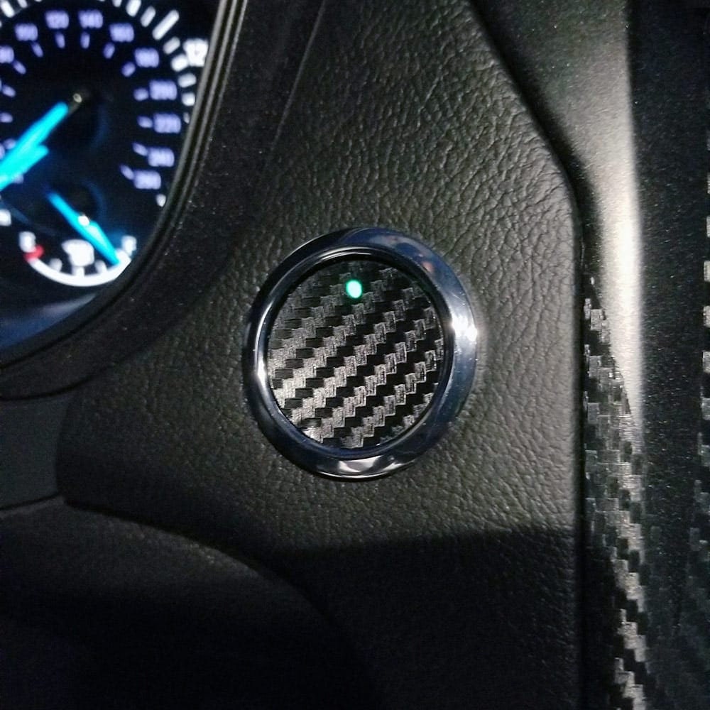 2013-2020 Ford Fusion Carbon Fiber Push Start & Volume Button | Etsy