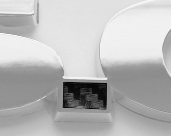 Insertos de calcomanía con emblema de fibra de carbono Mustang 5.0L GT 2011-2014