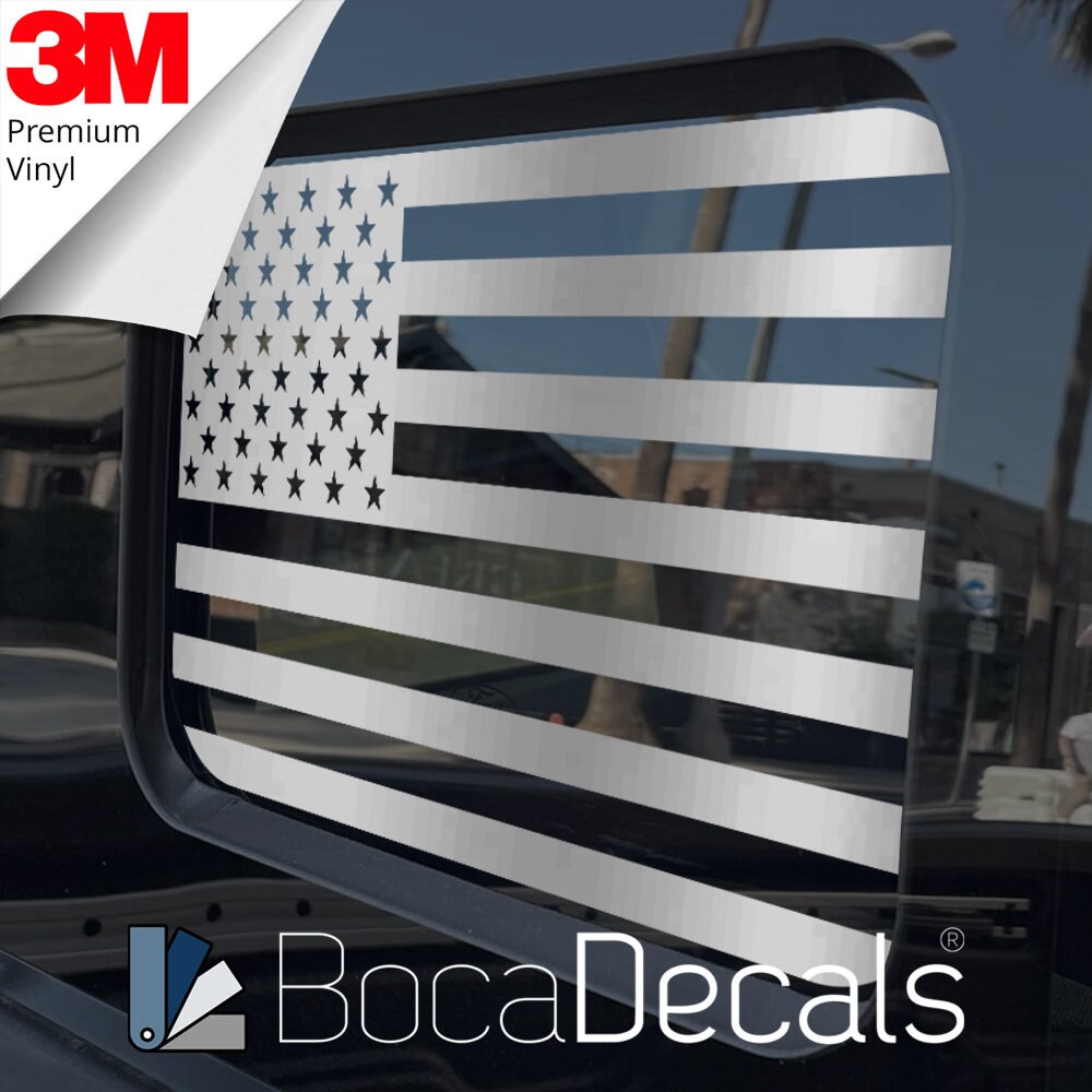 2018-2025 Ford Ranger Rear Middle Window American Flag Decal 2019 2020 ...