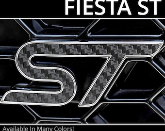 Emblemas de fibra de carbono BocaDecals para Fiesta ST 2013-2019 (juego de 2)