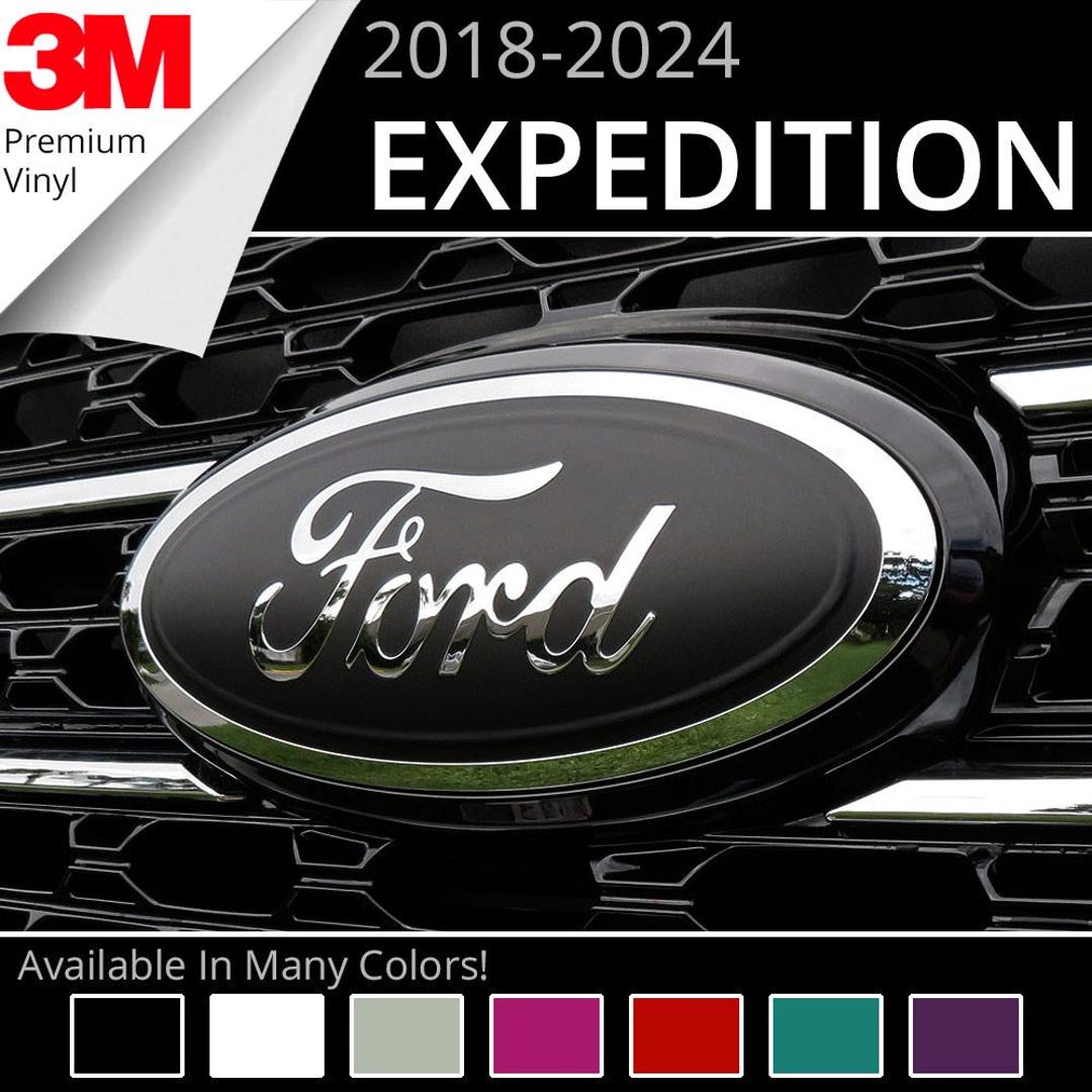 Emblema Lettere Sovrapposte Gloss Black Limited Per Ford Expedition 2018-2024