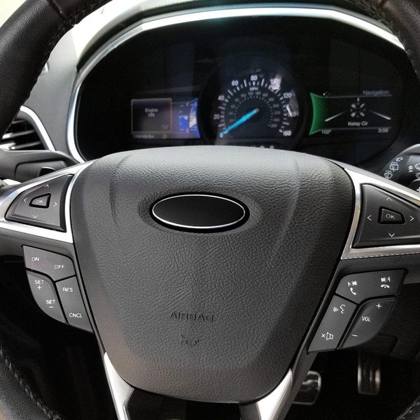 2006-2024 Ford Steering Wheel Emblem Decals (Set of 3)