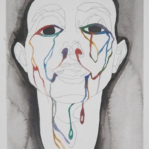 Ophelia Serie (schwarz + Regenbogen)