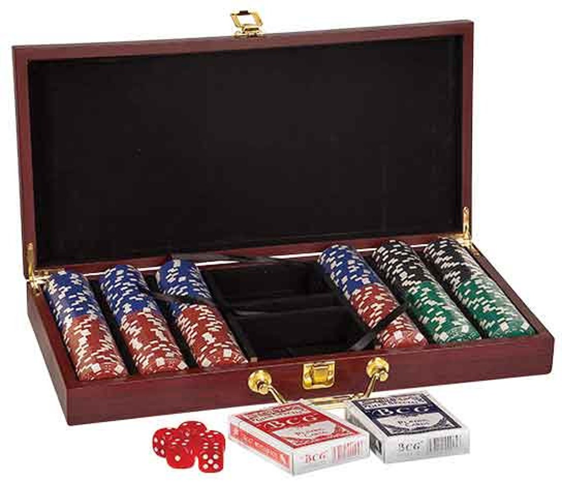 Personalized Poker Player Gifts Poker Set Engraved Poker Etsy
