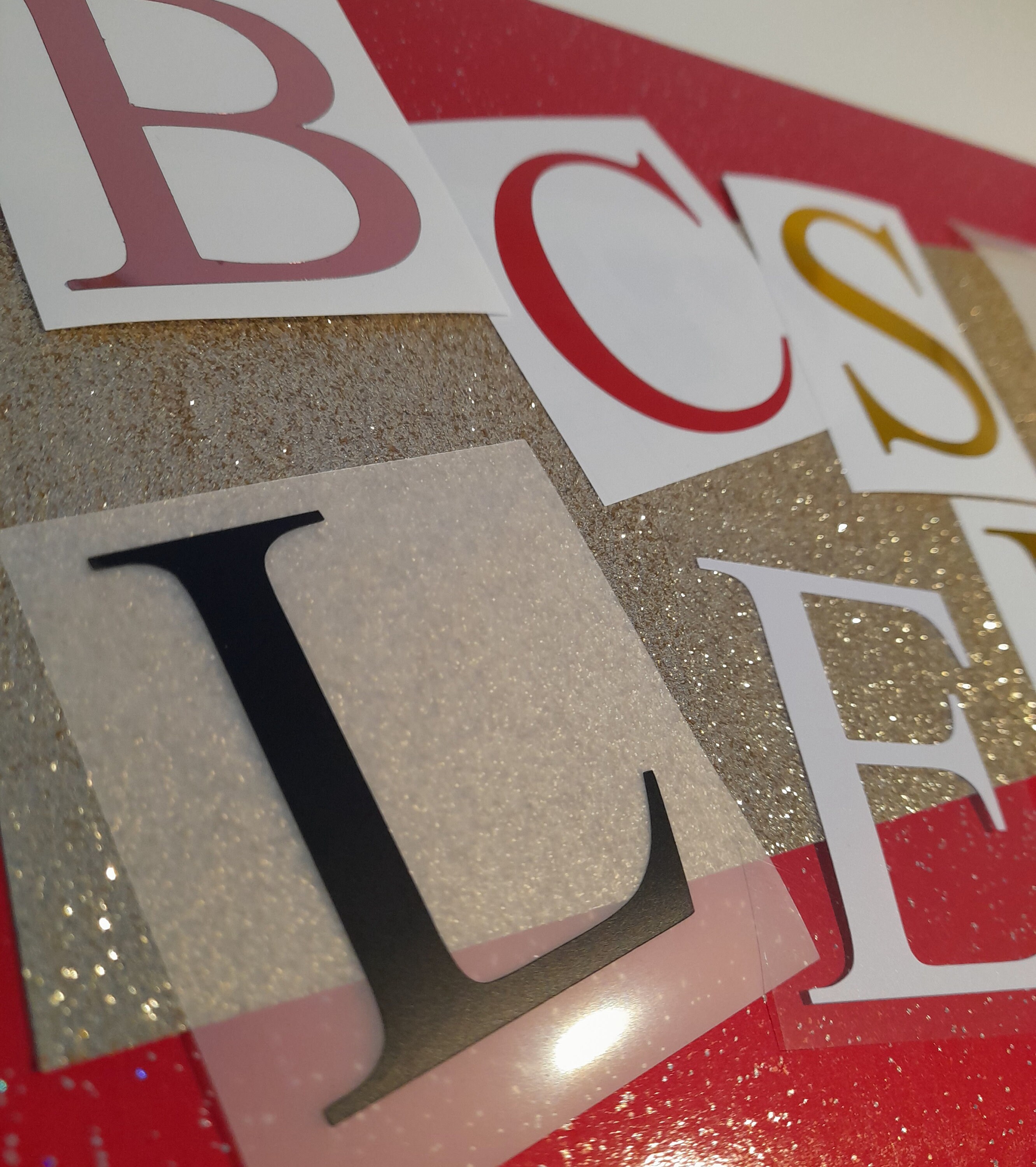 Personalised Vinyl's. Single Letters. Initial Decals. Etsy UK