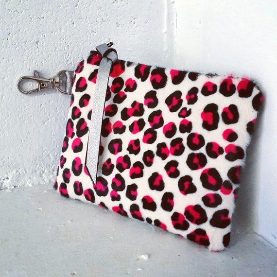red leopard print bag