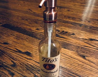 Tito's - Handmade Hand Soap Dispenser bottle