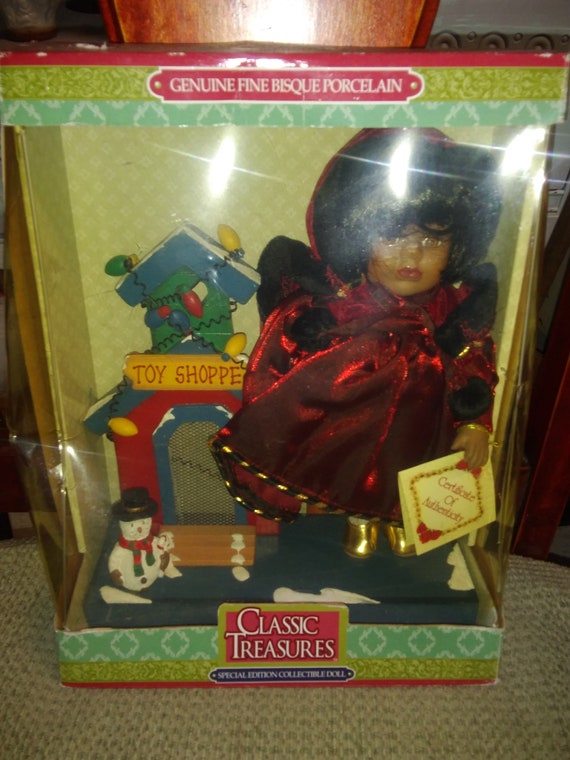 genuine fine bisque porcelain classic treasures special edition collectible doll