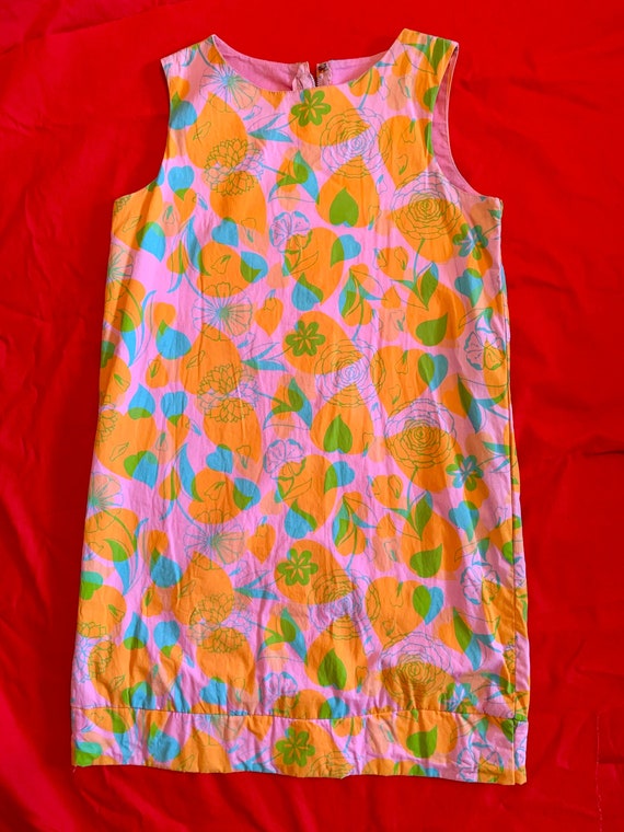 1970's Lilly Pulitzer Minnie Shift Dress