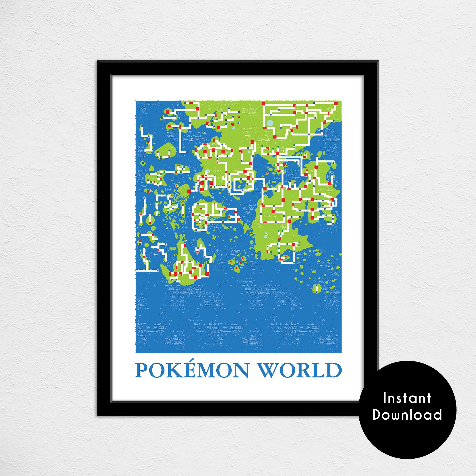 Pokemon - Alola Partners Poster Emoldurado, Quadro em