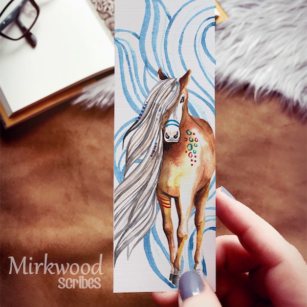 Horse Bookmark Etsy