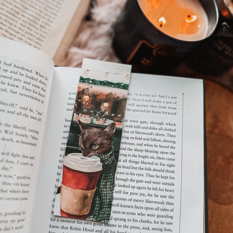 Lot De 4 Marque-pages Au Point De Croix - 14 Points