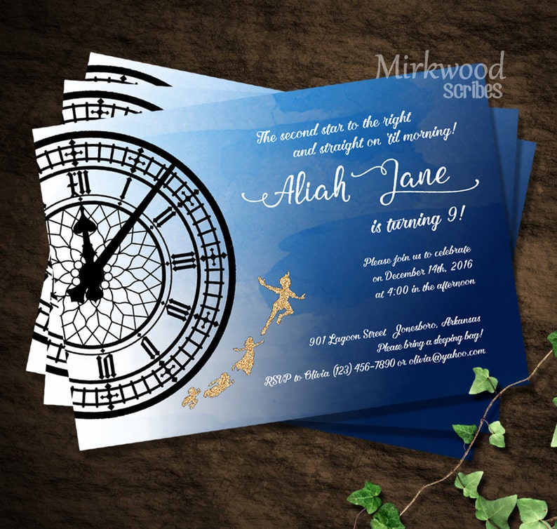 Peter Pan Birthday Party Peter Pan Birthday Party