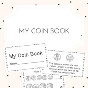 My Coin Book {U.S. Coin Mini-Book} Learning about money
