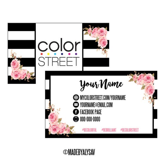 Color Street Business Cards Etsy color-street-business-cards-etsy