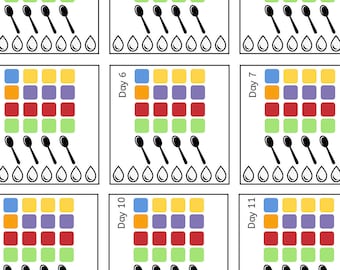 Printable 21 Days of Healthy Eating - Level 2 Calorie Intake – 1500-1799 Calories