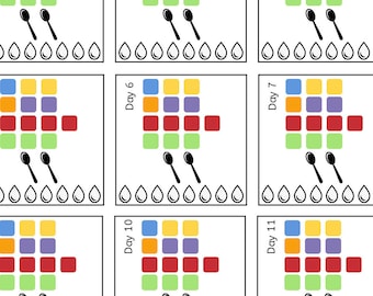 Printable 21 Days of Healthy Eating - Level 1 Calorie Intake – 1200-1499 Calories
