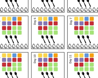 Printable 21 Days of Healthy Eating - Vegan Plan A