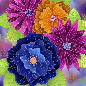 Floral Art Print #2 - Digital Download Printable