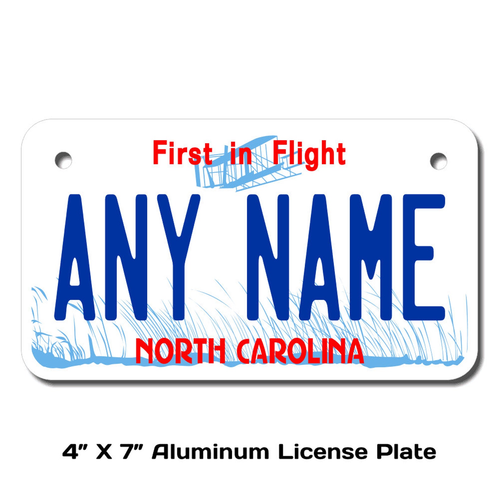 Personalized North Carolina Novelty License Plates 5 Sizes Etsy