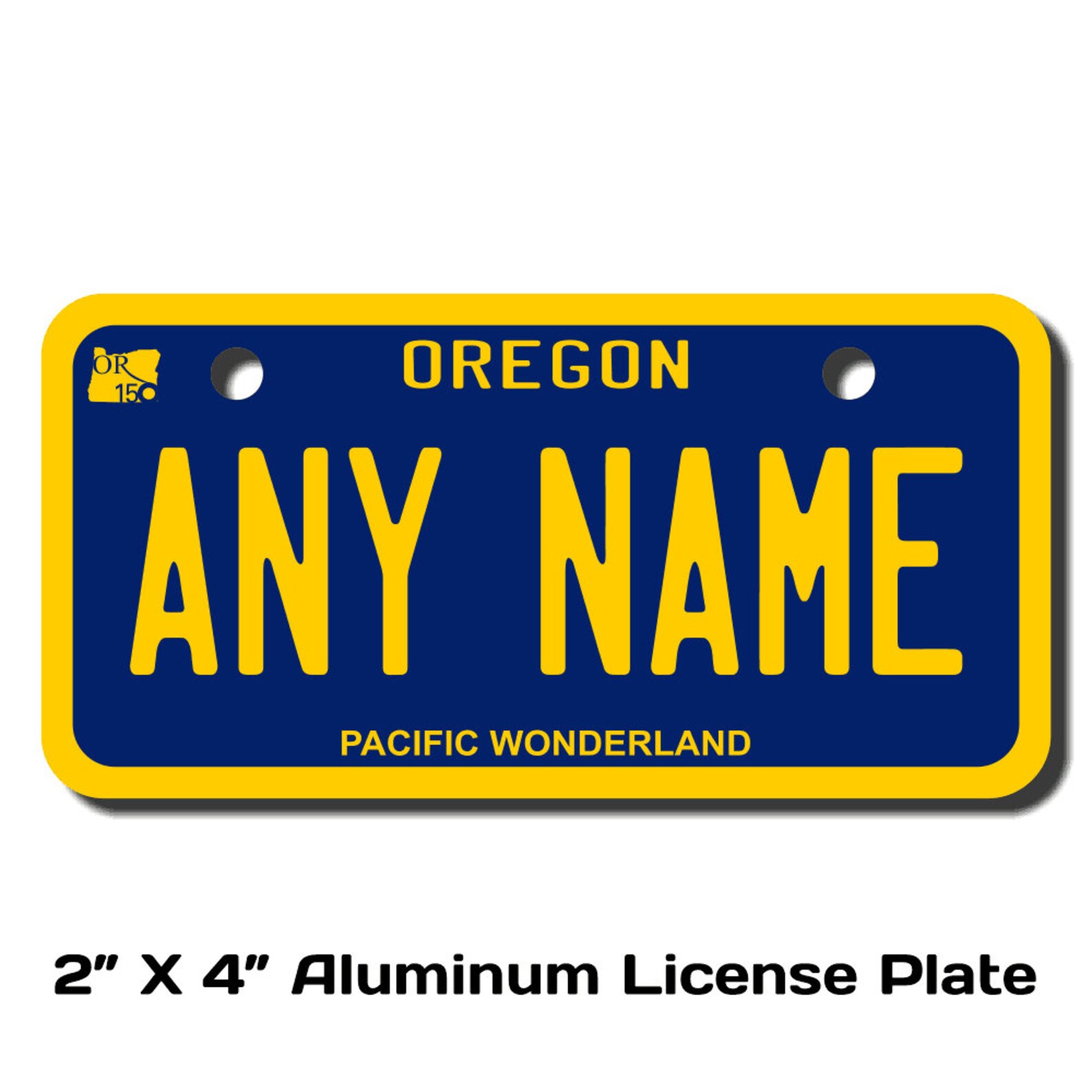 Personalized Oregon Novelty License Plates 5 Sizes for Toy Etsy