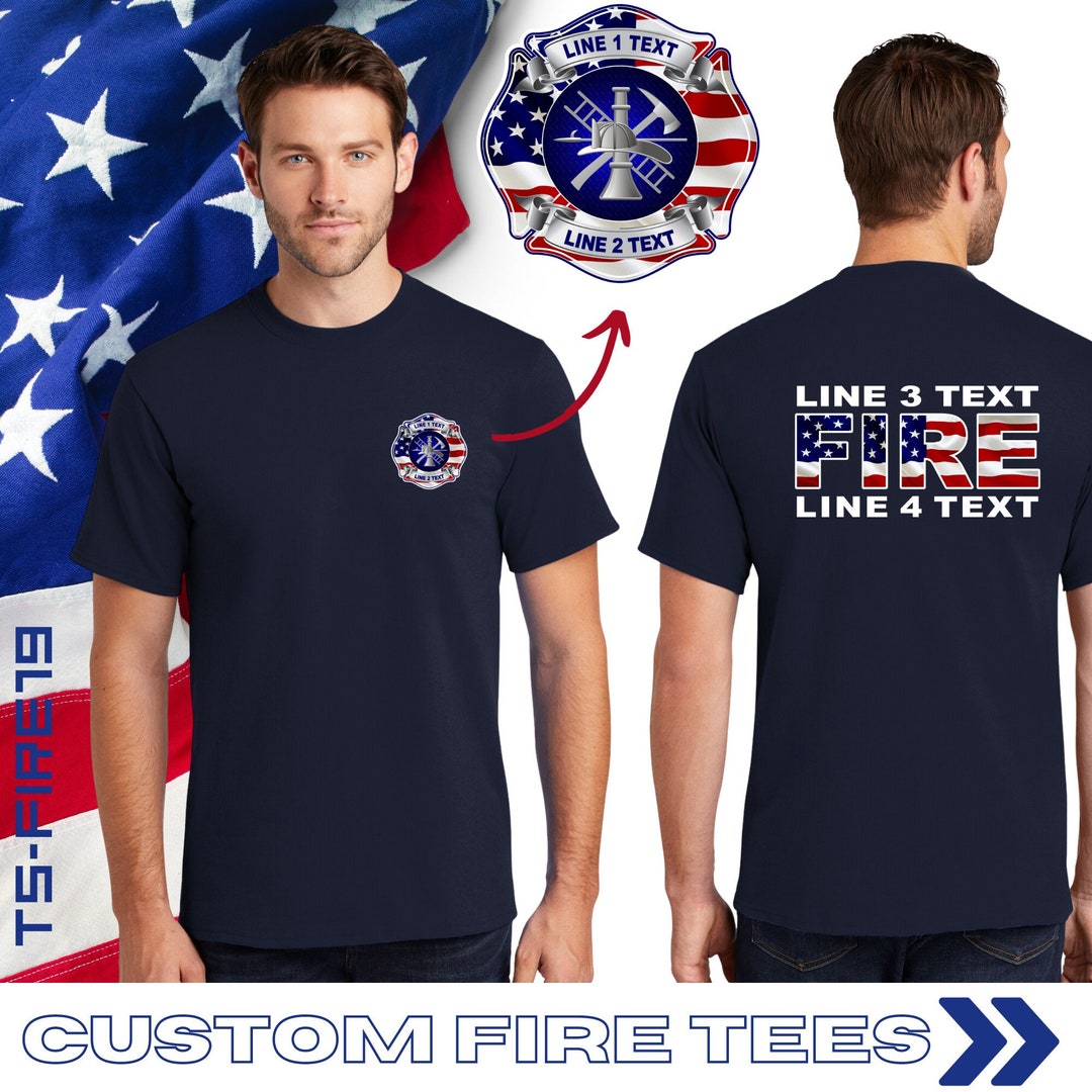5.11 Tactical T-Shirt Professionale Con Tasca 71307 - Fire Navy - Cotone Morbido E Resistente