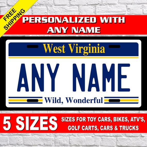New Zealand Fire Aluminum Any Name Personalized Novelty Car License Plate