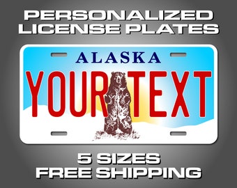 Personalized Illinois Novelty License Plates 5 Sizes for Toy | Etsy