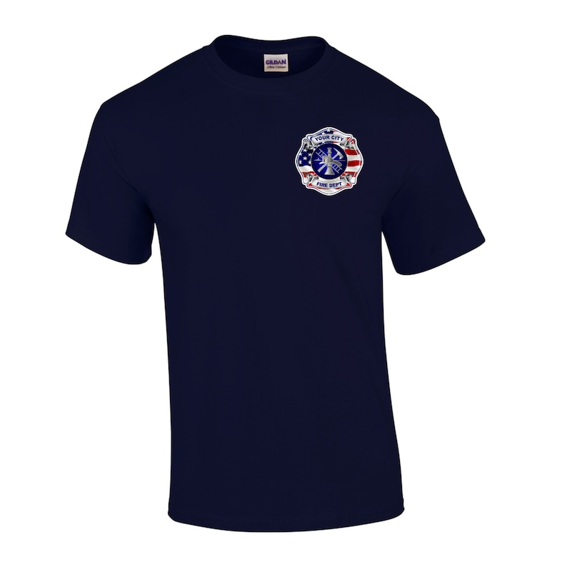 Personalized Fire Department T-shirt Your Department Made - Etsy