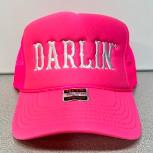 Darlin' Embroidered Trucker Hat