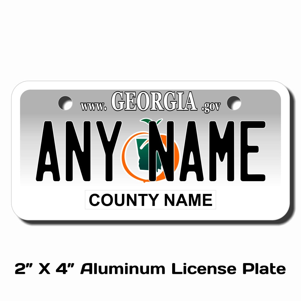 Personalized Novelty License Plates 5 Sizes for Toy Etsy