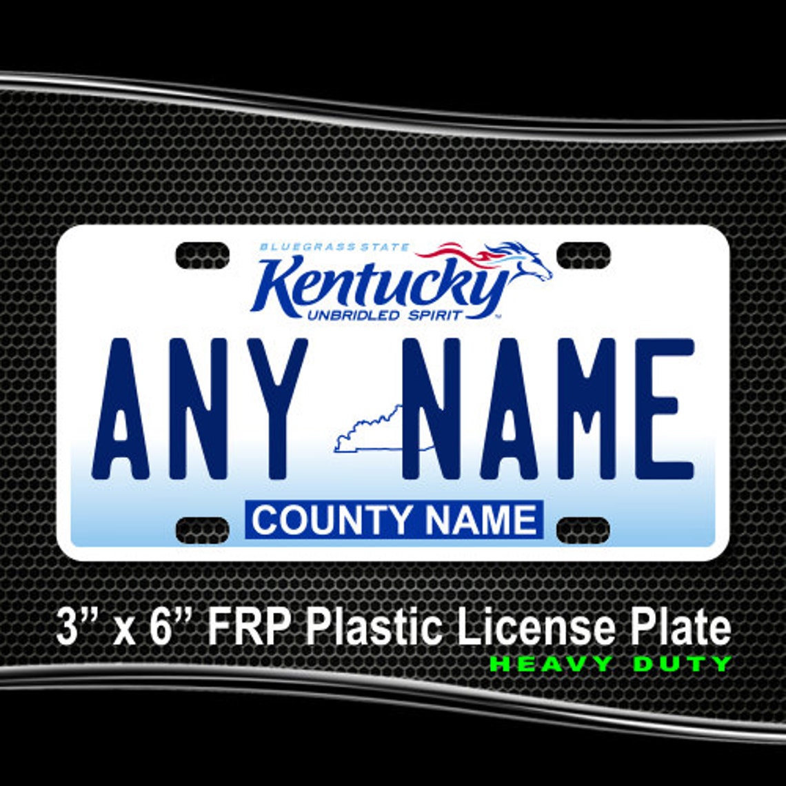 Personalized Kentucky Novelty License Plates 5 Sizes for toy Etsy