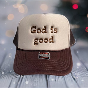 God is good  Embroidered Trucker Hat