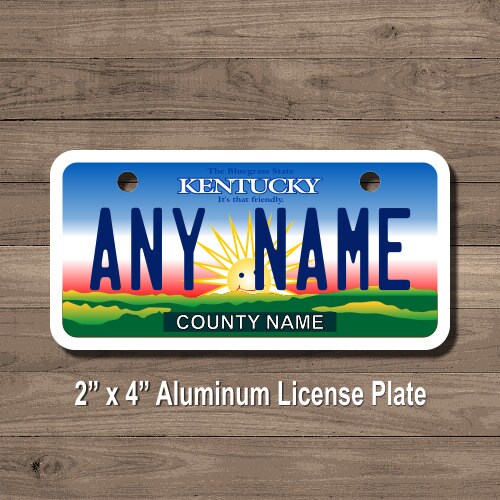 Personalized Kentucky Novelty License Plates 5 Sizes for toy Etsy