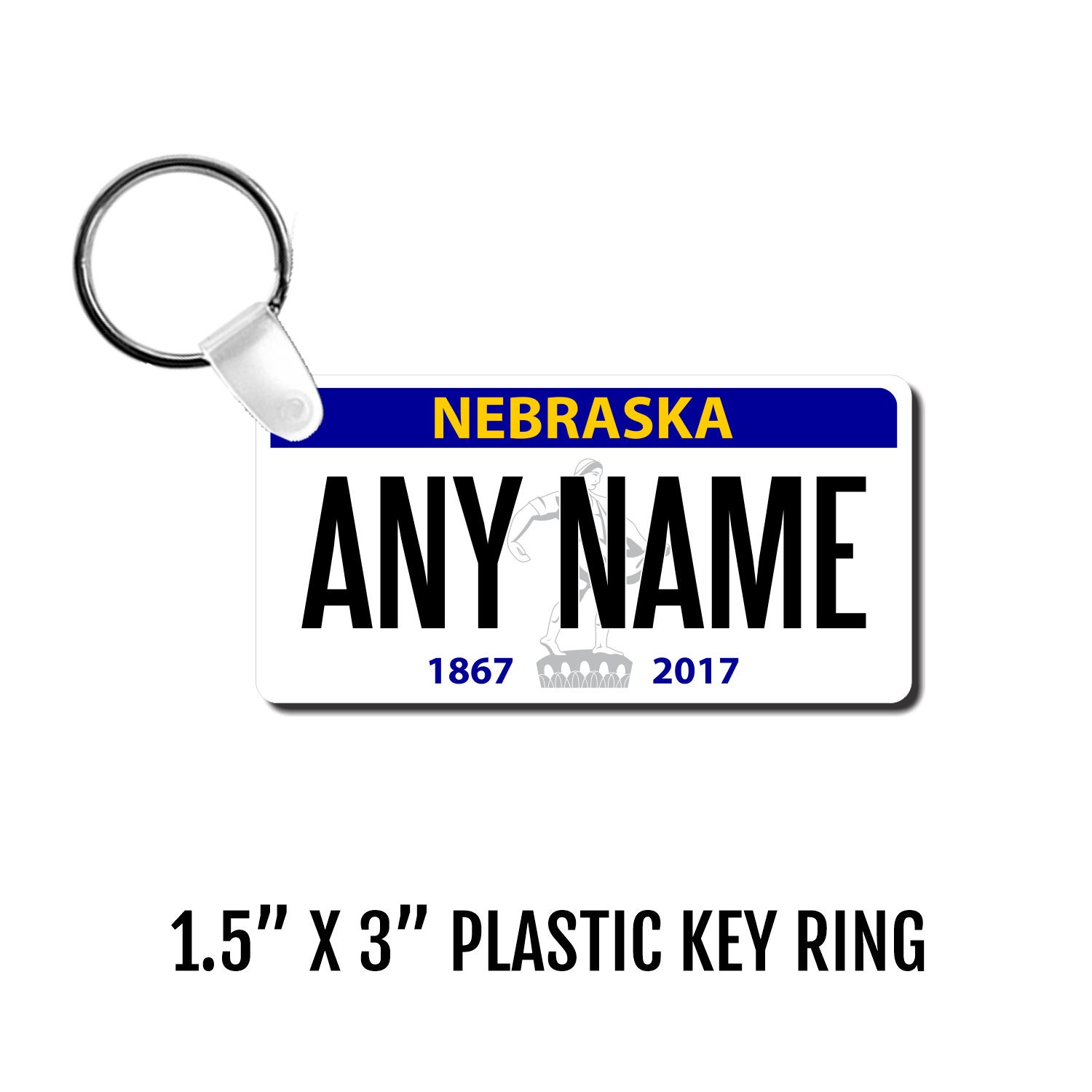 Personalized Nebraska Novelty License Plates 5 Sizes for toy Etsy