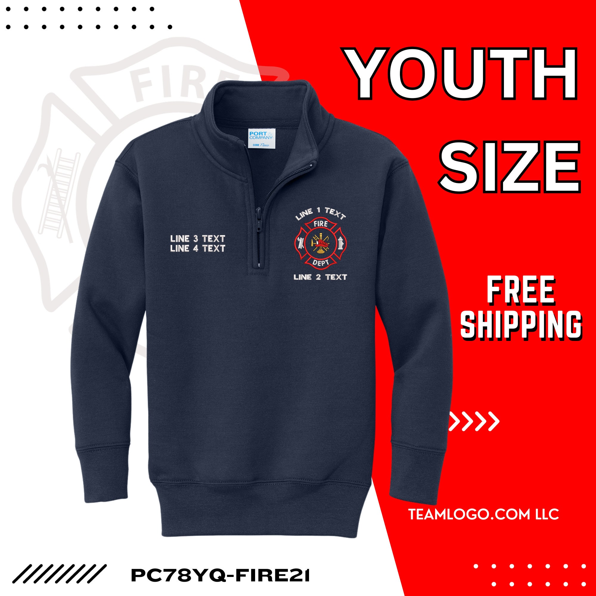 Firefighter Hoodie Under Armour Firefighter Job Shirt Fire 1/4 Zip