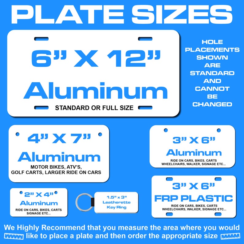 Personalized Missouri Novelty License Plates 5 Sizes for Toy Etsy