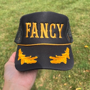 FANCY Embroidered Trucker Hat