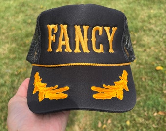 FANCY Embroidered Trucker Hat