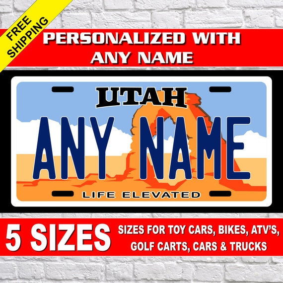Oregon Salem Any Name Personalized Novelty Car License Plate