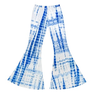 Women’s Pants, High Waisted ell Bottoms, High Waist Flares, Stretchy Pants, Gifts For Her, Wide Leg Pants, Tie dye, Leggings, Hippie, Boho